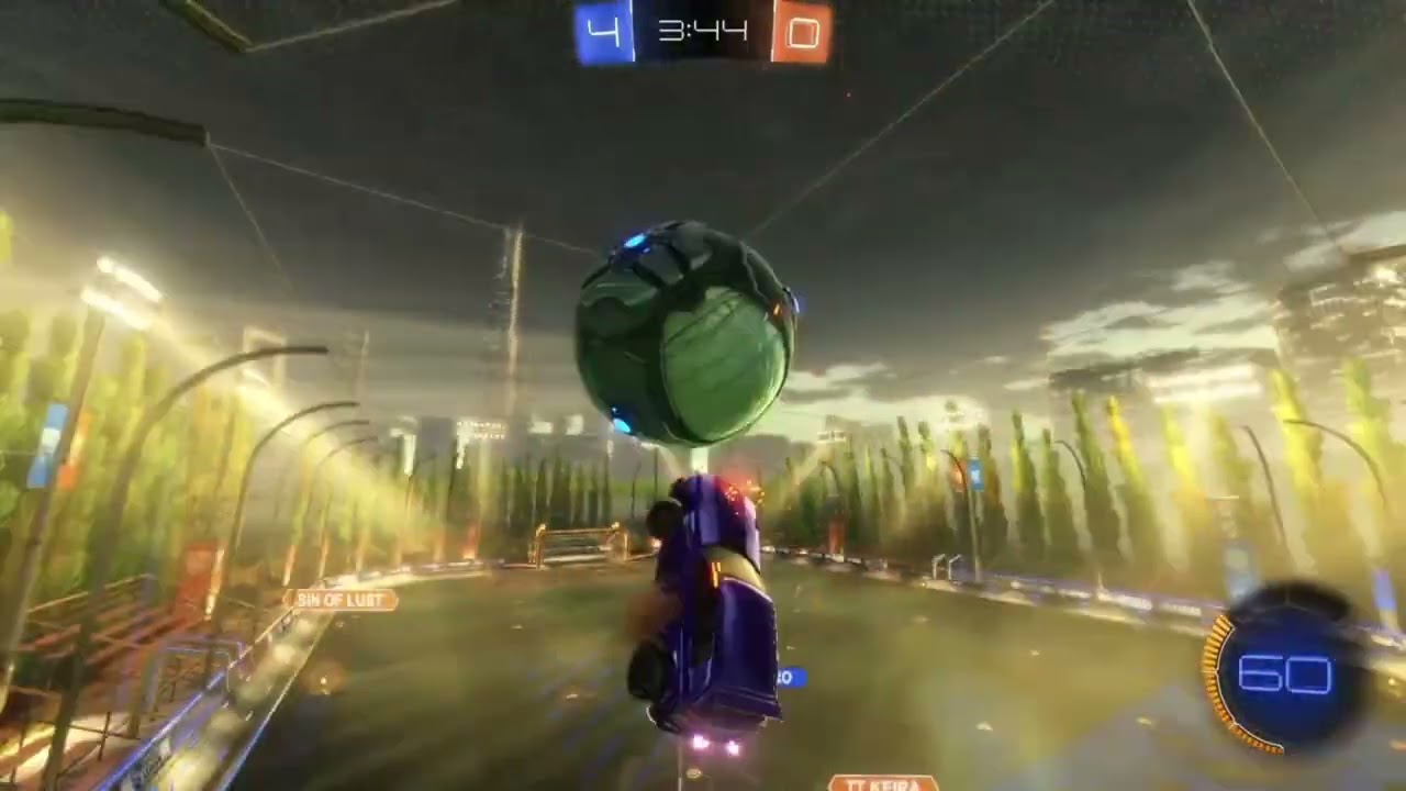 Beating a 2025 RLCS Challenger! 