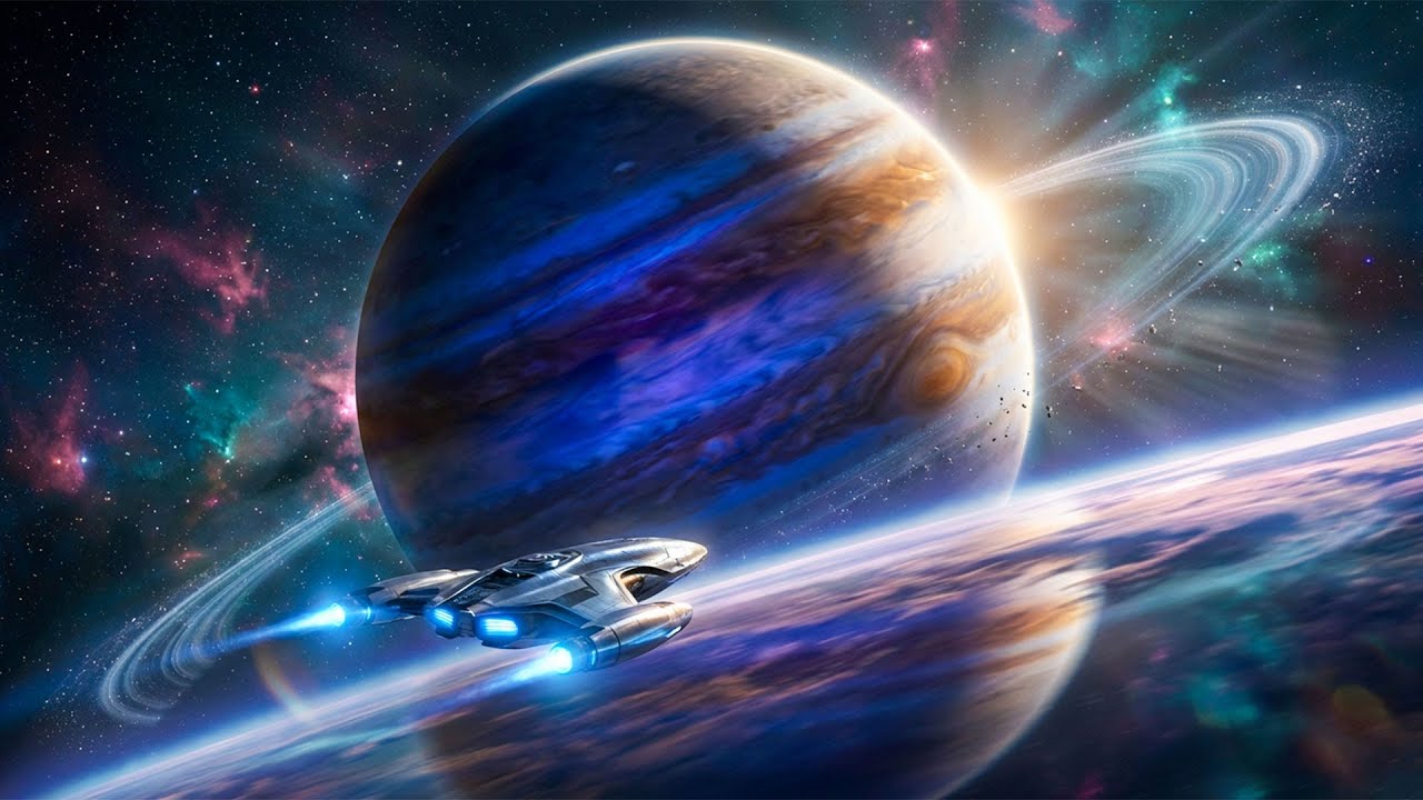 Orbitalis ▸ Drifting Past the Ringed Giant ▸ Deep Space Ambient Atmospheres