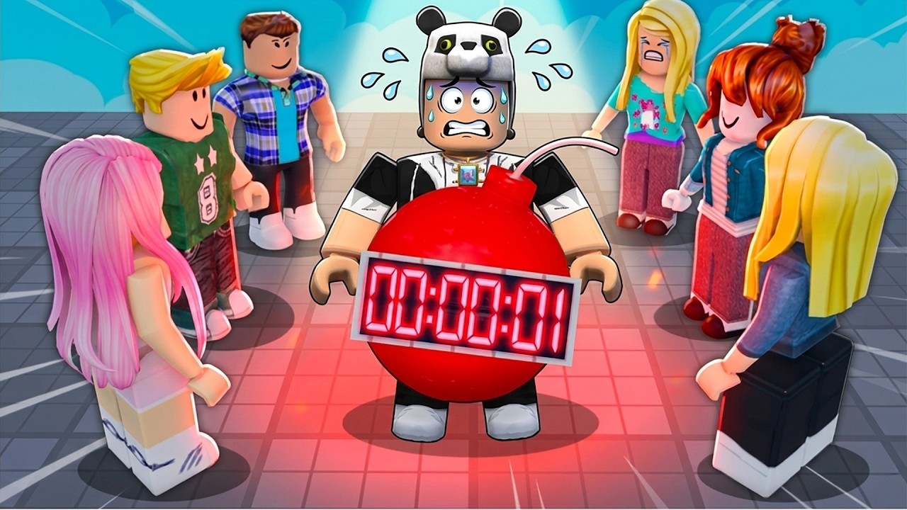 BOMBA ELİMDE KALDI! 💣 (Saniye Kala Patladı) - Roblox