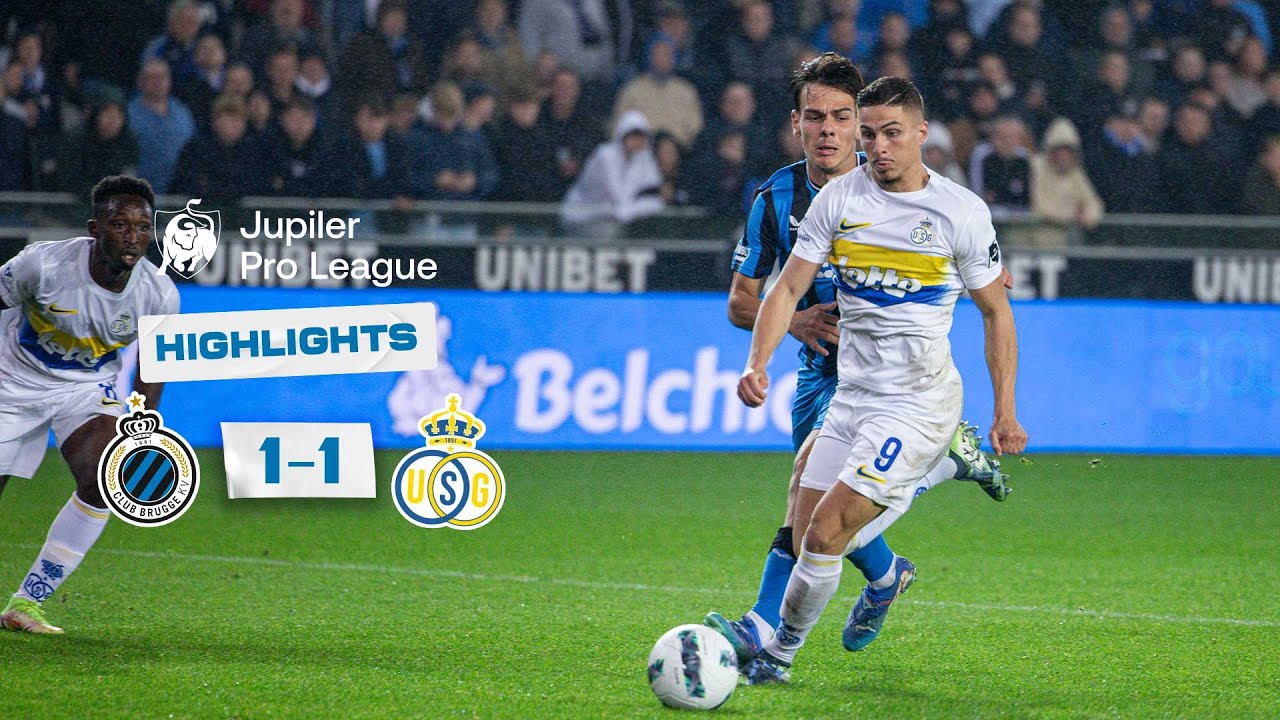 The battle of the Jan Breydel Stadium | HIGHLIGHTS: Club Brugge - Union.