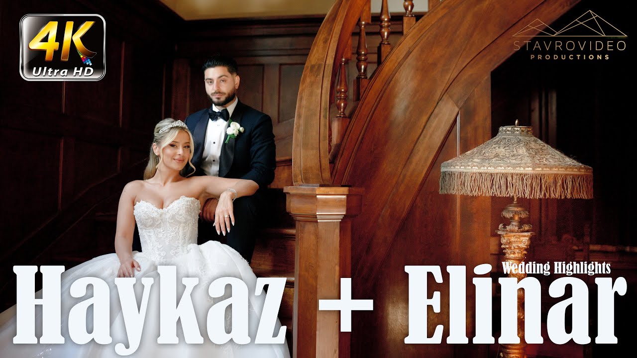 Haykaz + Elinar's Wedding 4K UHD Highlights at Landmark hall st Leon Church and Museum of History