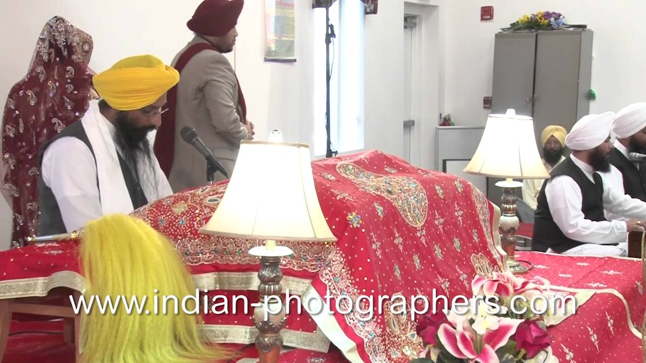 Sikh Wedding Videos Anand Karaj Four Lavan Indian Photographers New York NYC New Jersey NJ