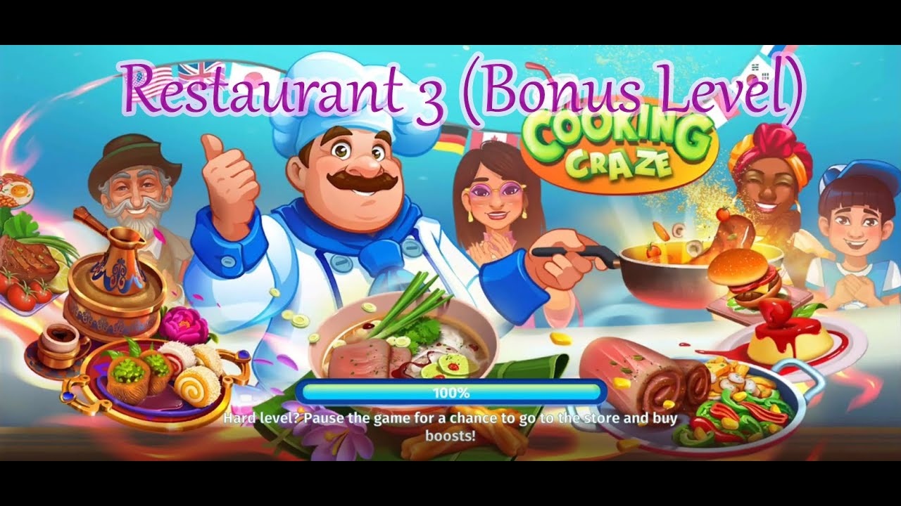 Cooking Craze - New York - Restaurant 3 (Bonus Level) - No Commentary