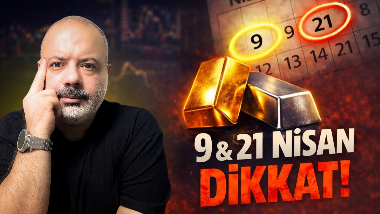 ⚠️ Altın ve G&uuml;m&uuml;şte B&uuml;y&uuml;k Kırılım Yaklaşıyor! 9 Nisan - 21 Nisan Kritik Tarihler