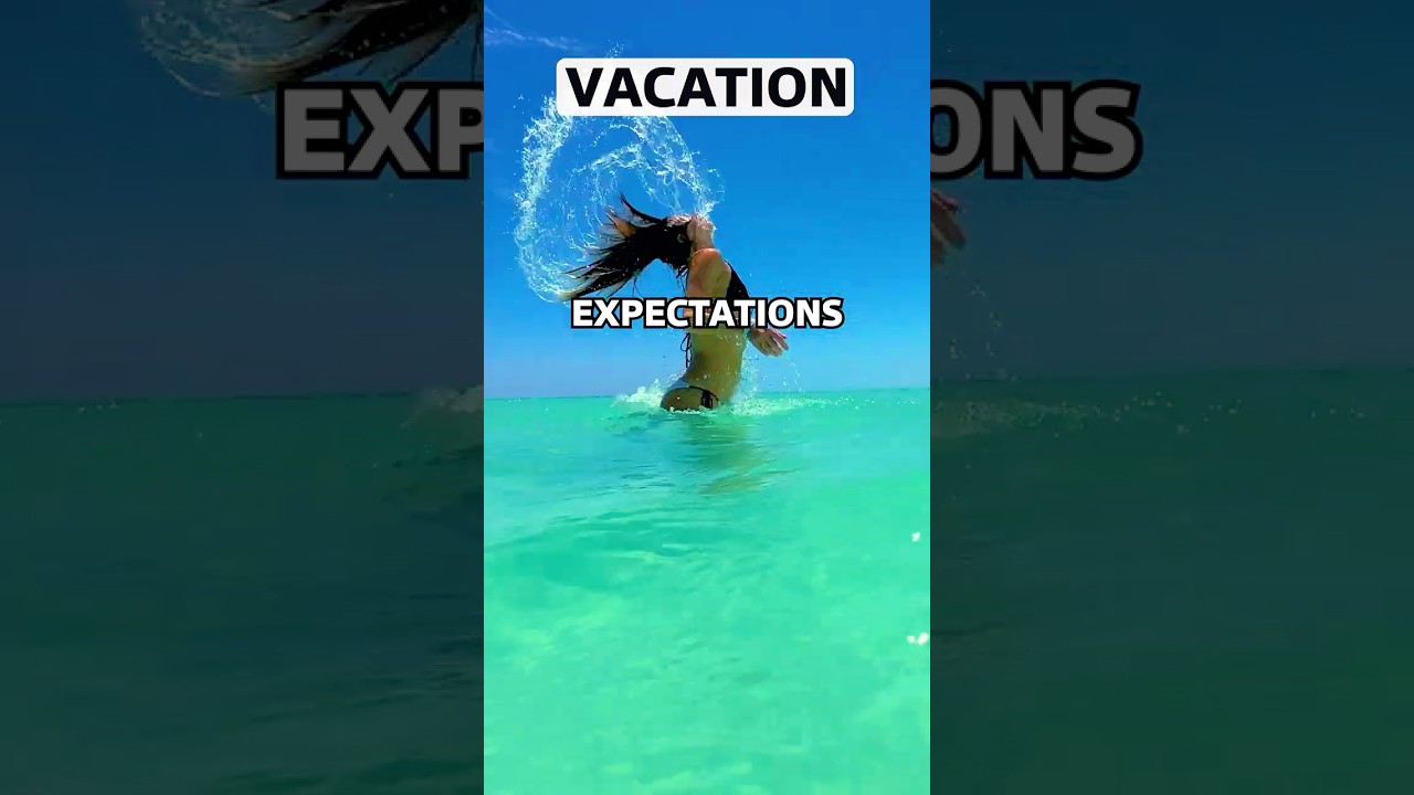 Beach Expectations vs Reality 😂 Paradise Isn&rsquo;t Always Private 🏖 #shorts