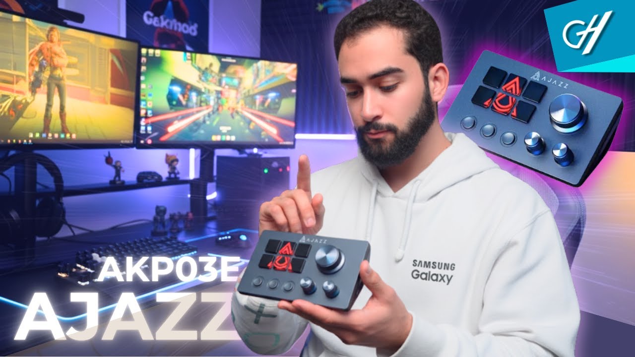 🤯 Esse Mini Teclado Programável Vai Mudar Seu Setup! 🔥 Ajazz AKP03E