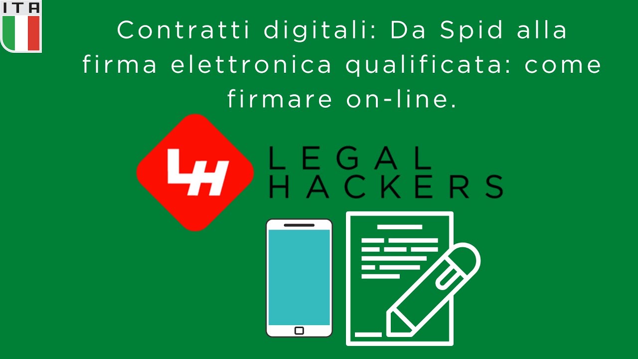 Contratti digitali:  Da Spid alla firma elettronica qualificata: come firmare on-line.