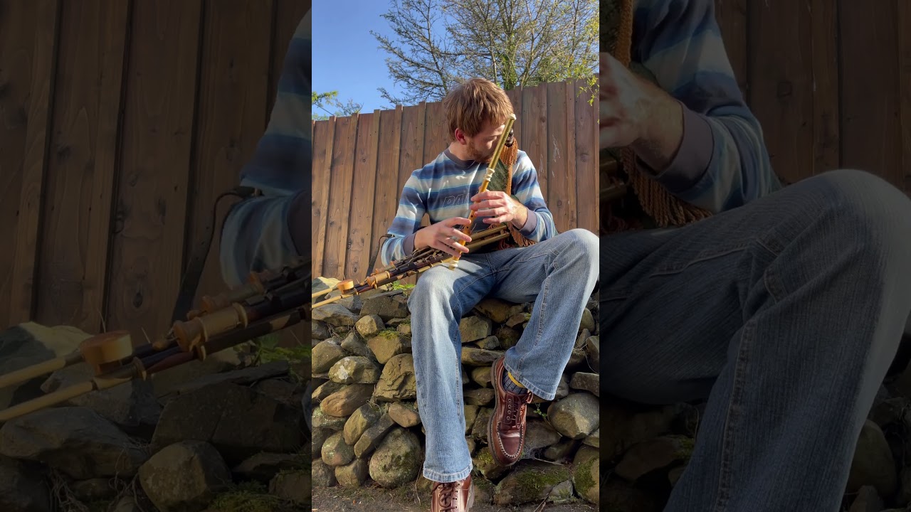 The Bright Lady (Slow Air) on Uilleann Pipes