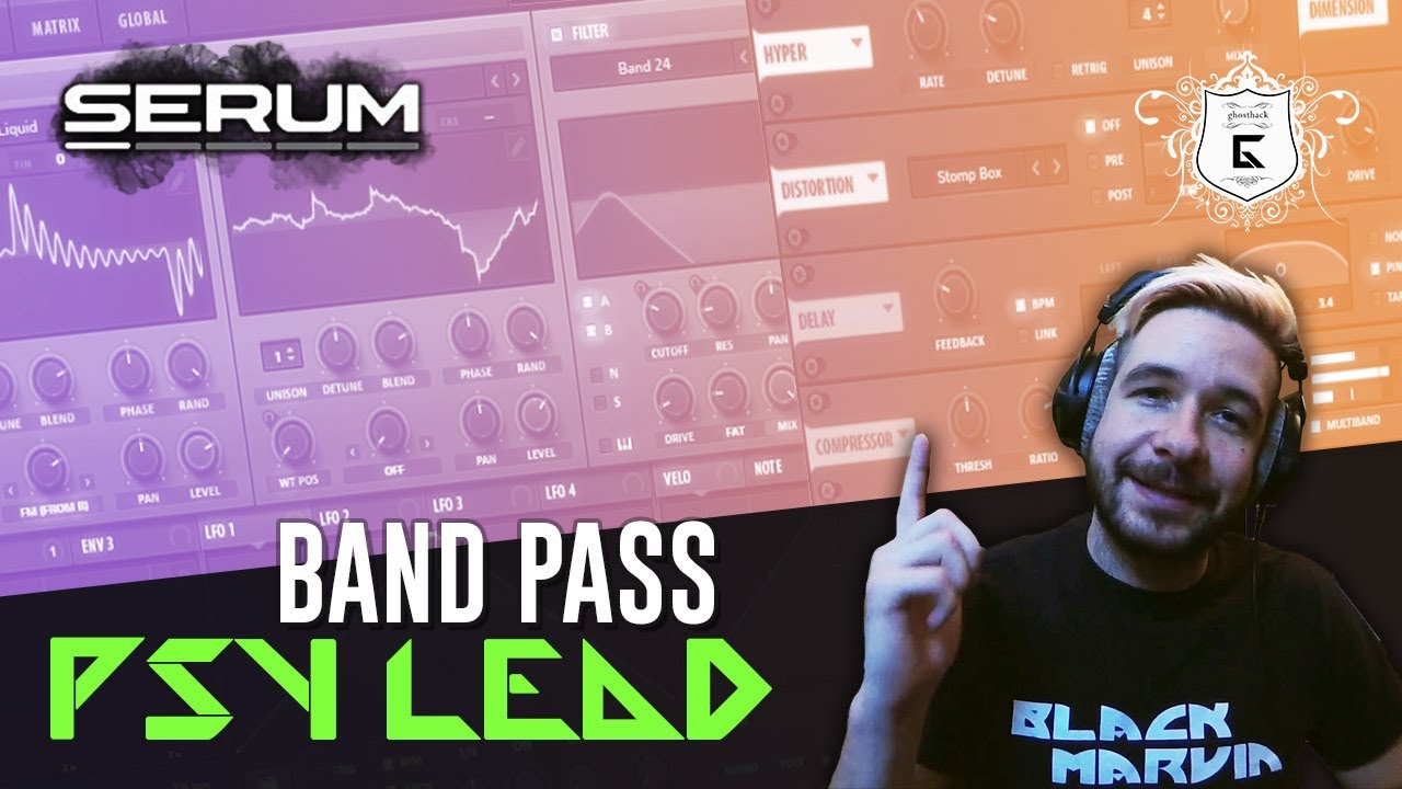 *FREE PRESET* How to Band Pass PSY LEAD in SERUM | Sound Design Tutorial