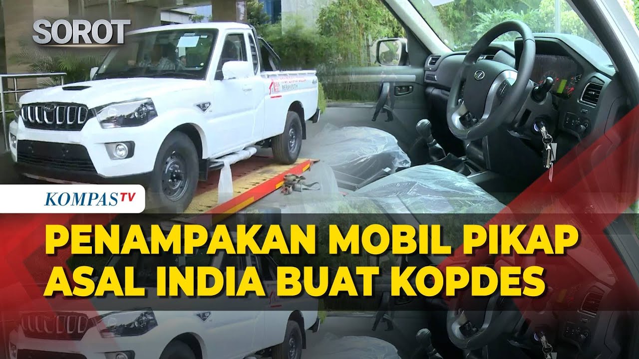 Tiba! Penampakan Mobil Pikap India untuk Koperasi Desa Merah Putih, Ditunda?