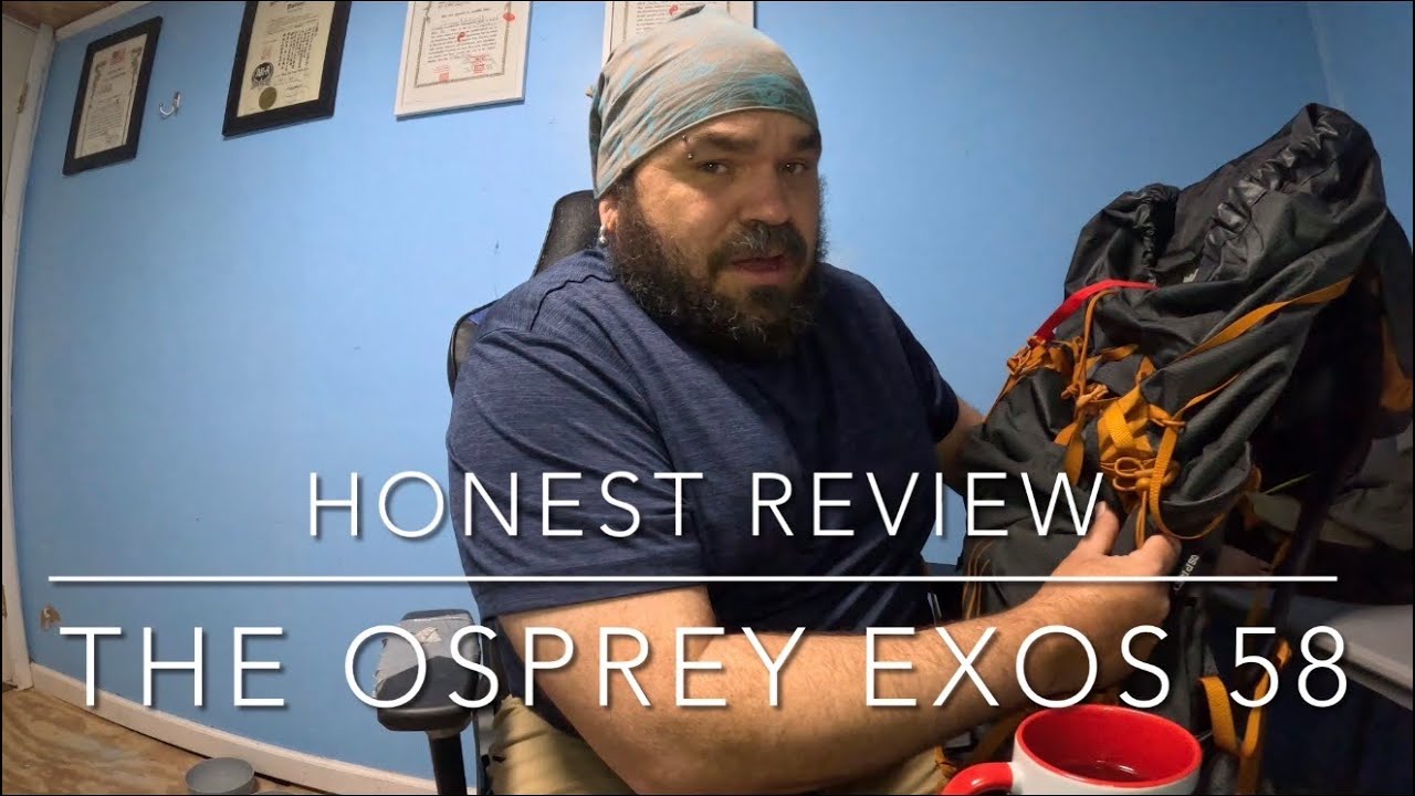 Honest Gear Review video of The Osprey EXOS 58 Pack. 