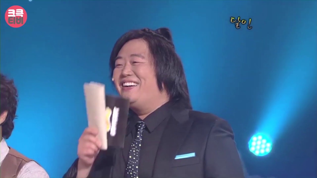 [크큭티비] 개그콘서트 달인 : 512회 식탁보빼기의 달인 '수전' 김병만 선생