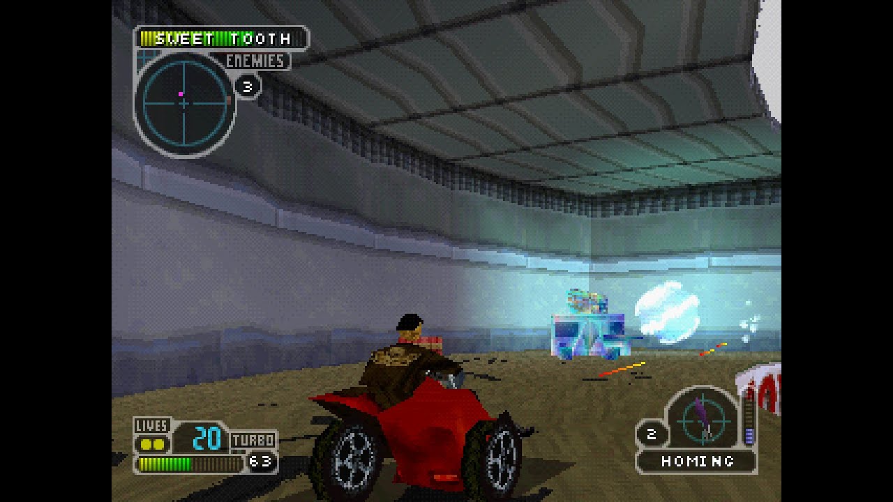 Twisted Metal III (PSX) Longplay - Mr. Grimm Playthrough