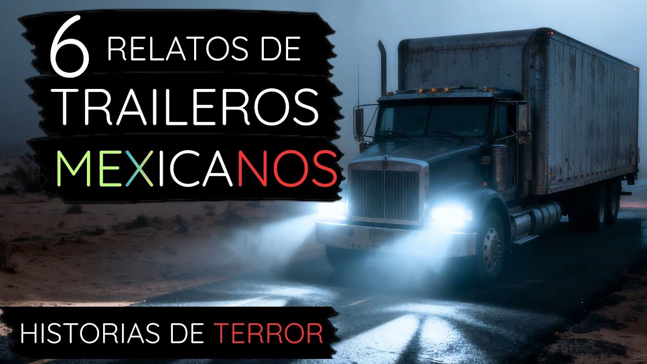 6 HISTORIAS DE TERROR ATERRADORAS DE TRAILEROS MEXICANOS | 1 HORA EN RUTAS NOCTURNAS