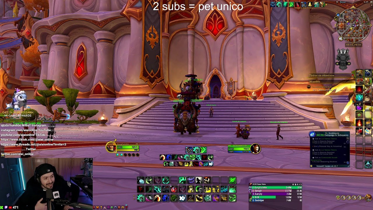 O maior Templo de Conhecimento de World of Warcraft