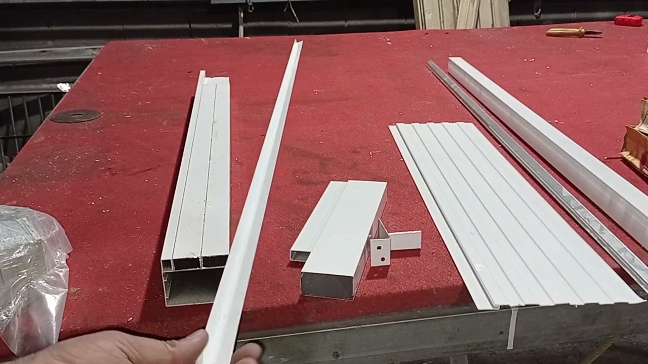 qual material usar pra fazer um port&atilde;o de alum&iacute;nio