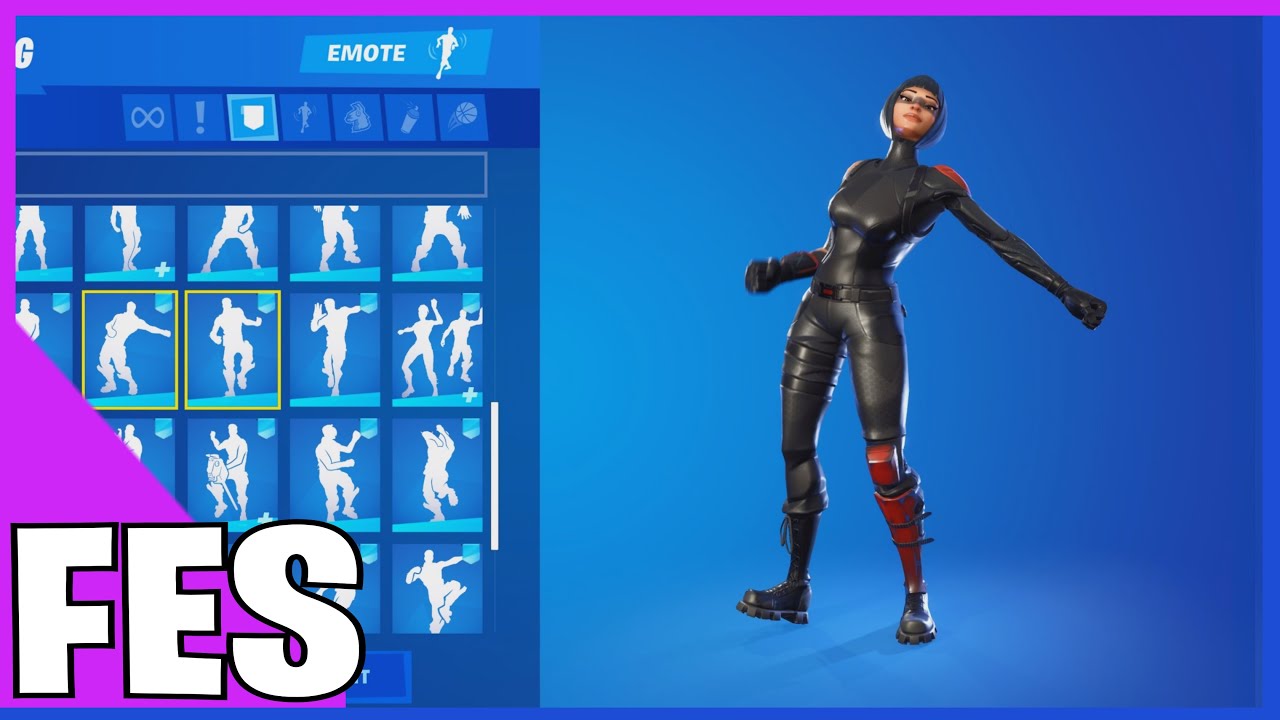 Fortnite Shadow Ops  Skin With all my Fortnite Dances & Emotes!