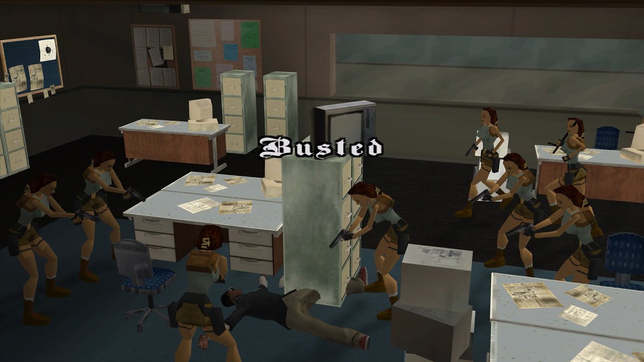 GTA SA: Busted + Random skin #8