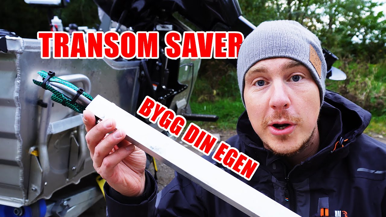 BYGG DIN EGEN TRANSOM SAVER - SÄKRAR FISKEBÅT OCH UTOMBORDARE