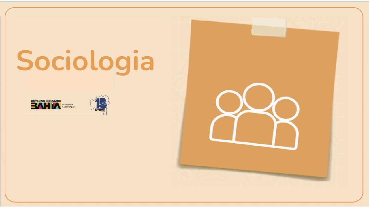 AULA DE SOCIOLOGIA 26/02/2026 2ª SÉRIE VESPERTINO