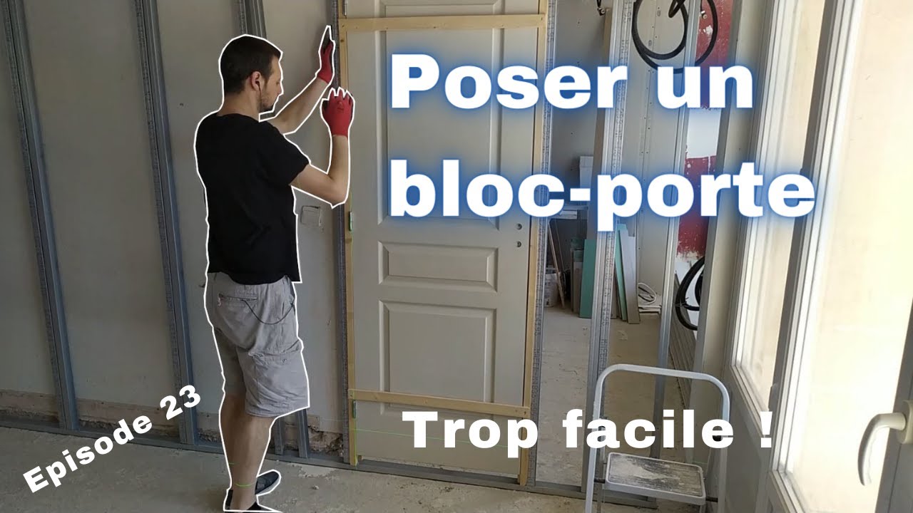ep23 comment installer un bloc porte sur des montants M48