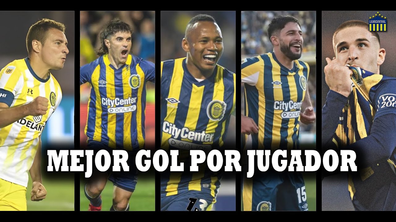 EL MEJOR GOL POR JUGADOR DE ROSARIO CENTRAL (2024).