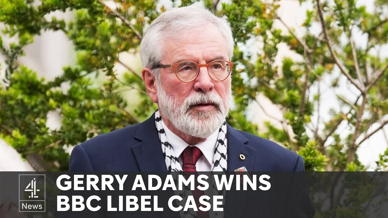 Former Sinn Fein leader awarded £84k in libel case against BBC