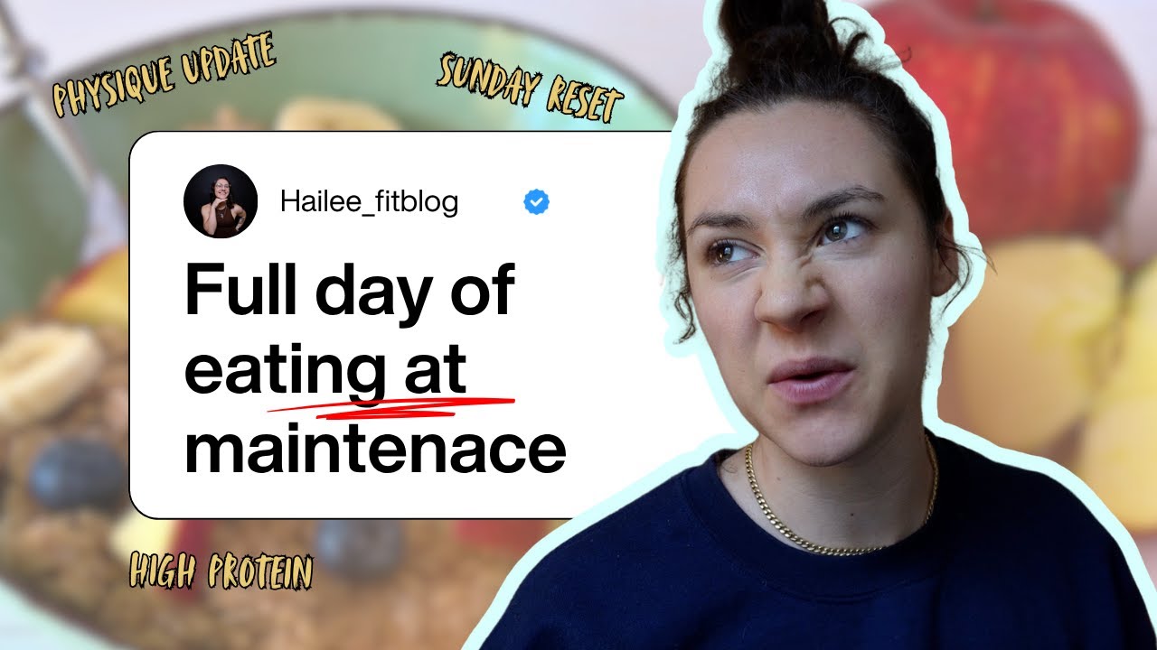 Full Day of Eating at Maintenance | Late Period? Here&rsquo;s What I&rsquo;m Doing to Help