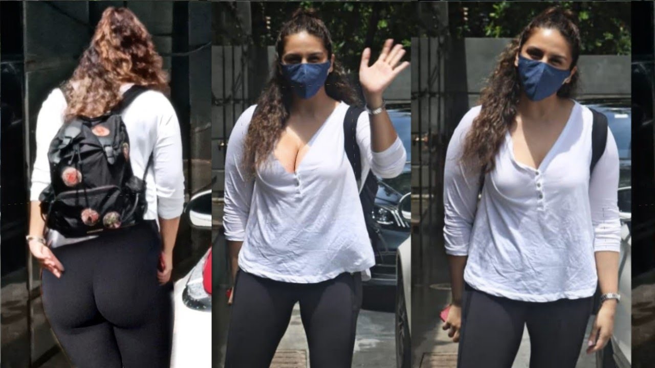 Huma Qureshi Looks Extremely Impressive in White-Black Dress at Pooja entmt | Starts New Movie