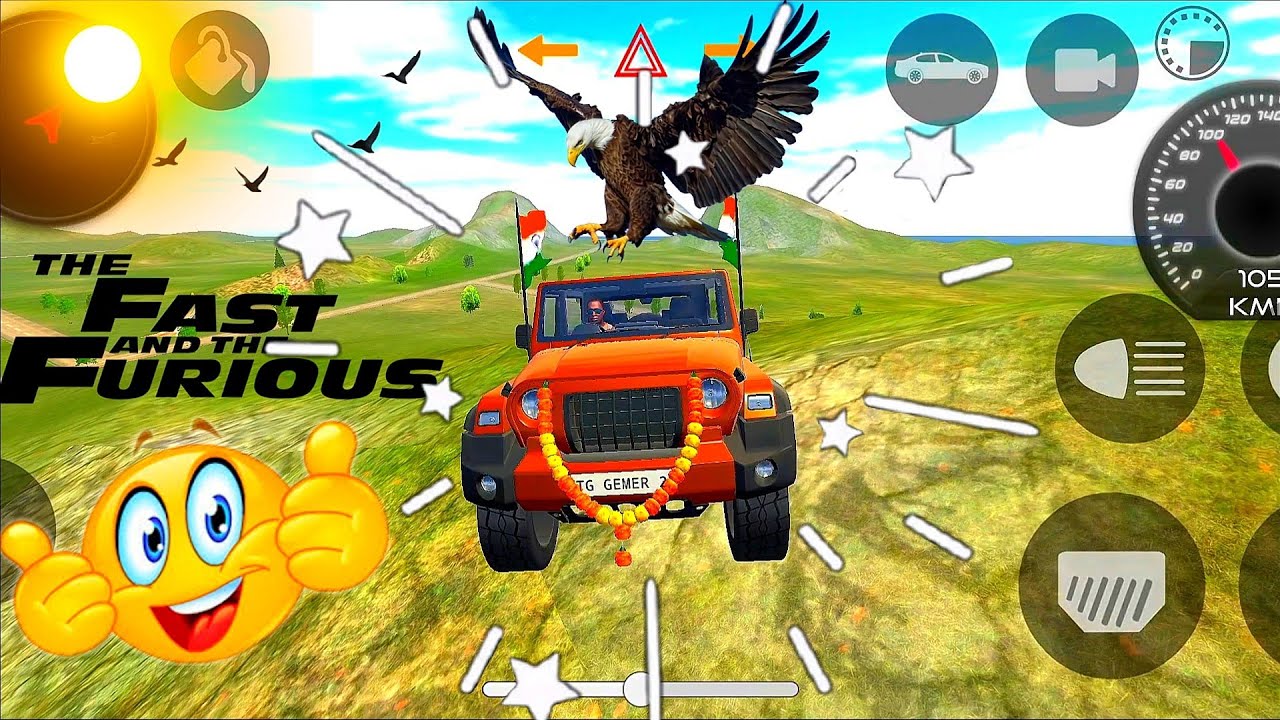 Modified Mahindra Thar 😈 Games:lndian Yellow Thar(Gadi Wala Games) Car Game Android Game - #2026