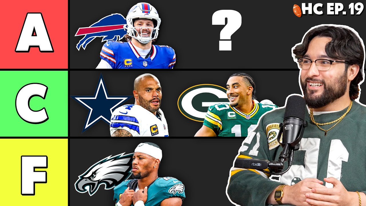 We Put Every NFL Offense In A Tier List | Ep. 19