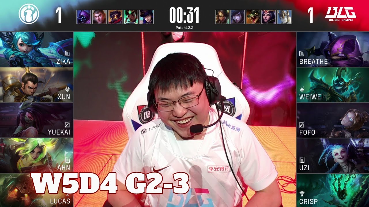 IG vs BLG - Game 3 | Week 5 Day 4 LPL Spring 2022 | Invictus Gaming vs Bilibili Gaming G3