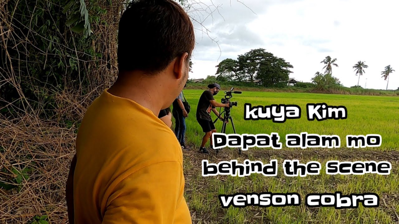 Kuya Kim dapat alam mo behind the scene | Venson Cobra