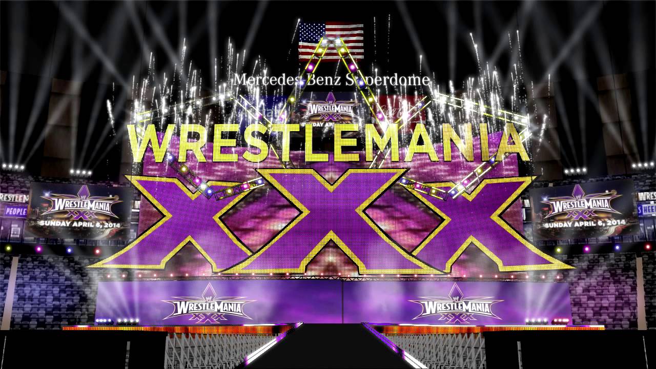 WWE WrestleMania 30 Stage Concept Showcase