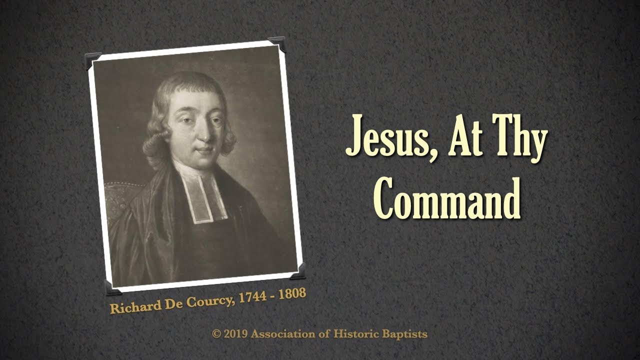 Jesus, At Thy Command