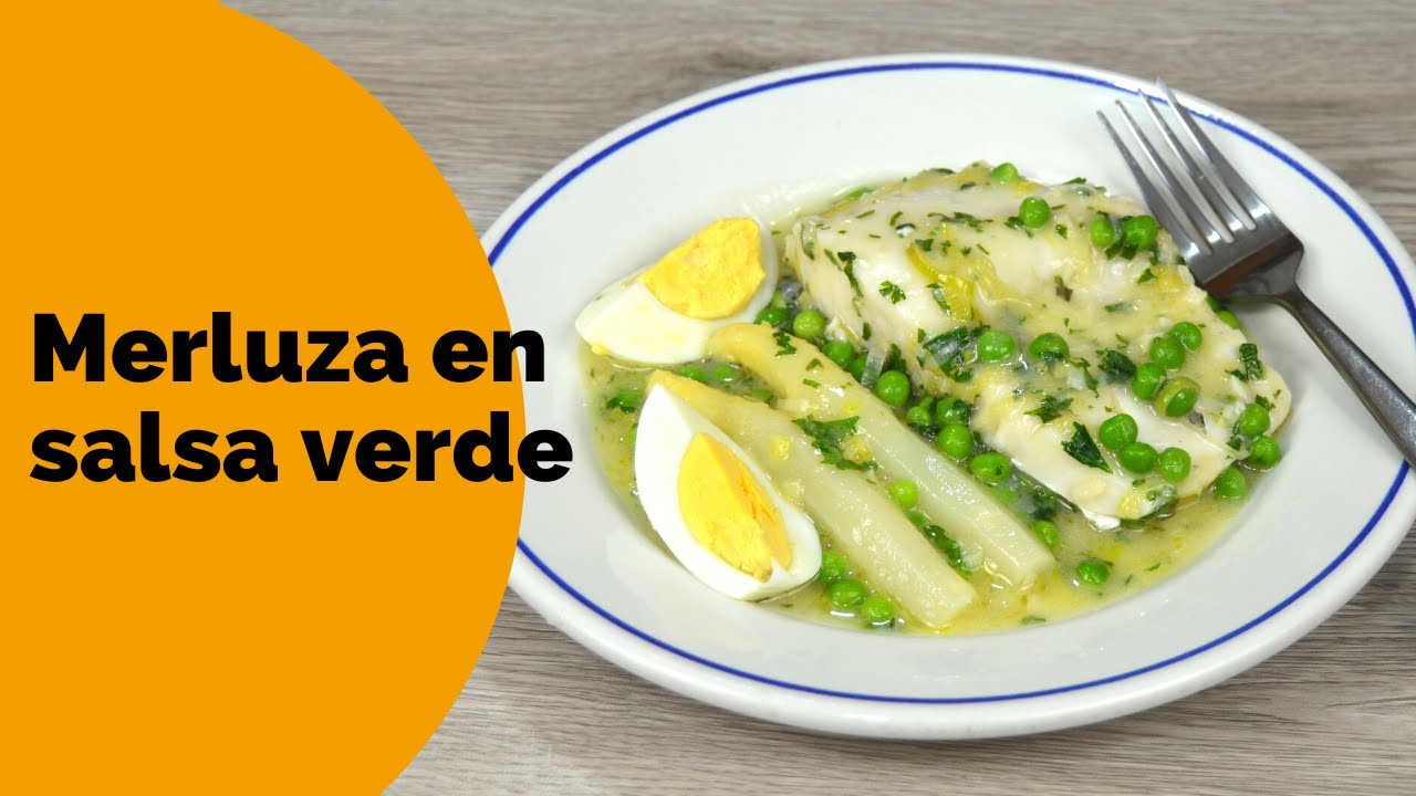 MERLUZA EN SALSA VERDE 😍🐟 Receta de pescado fácil y rápido