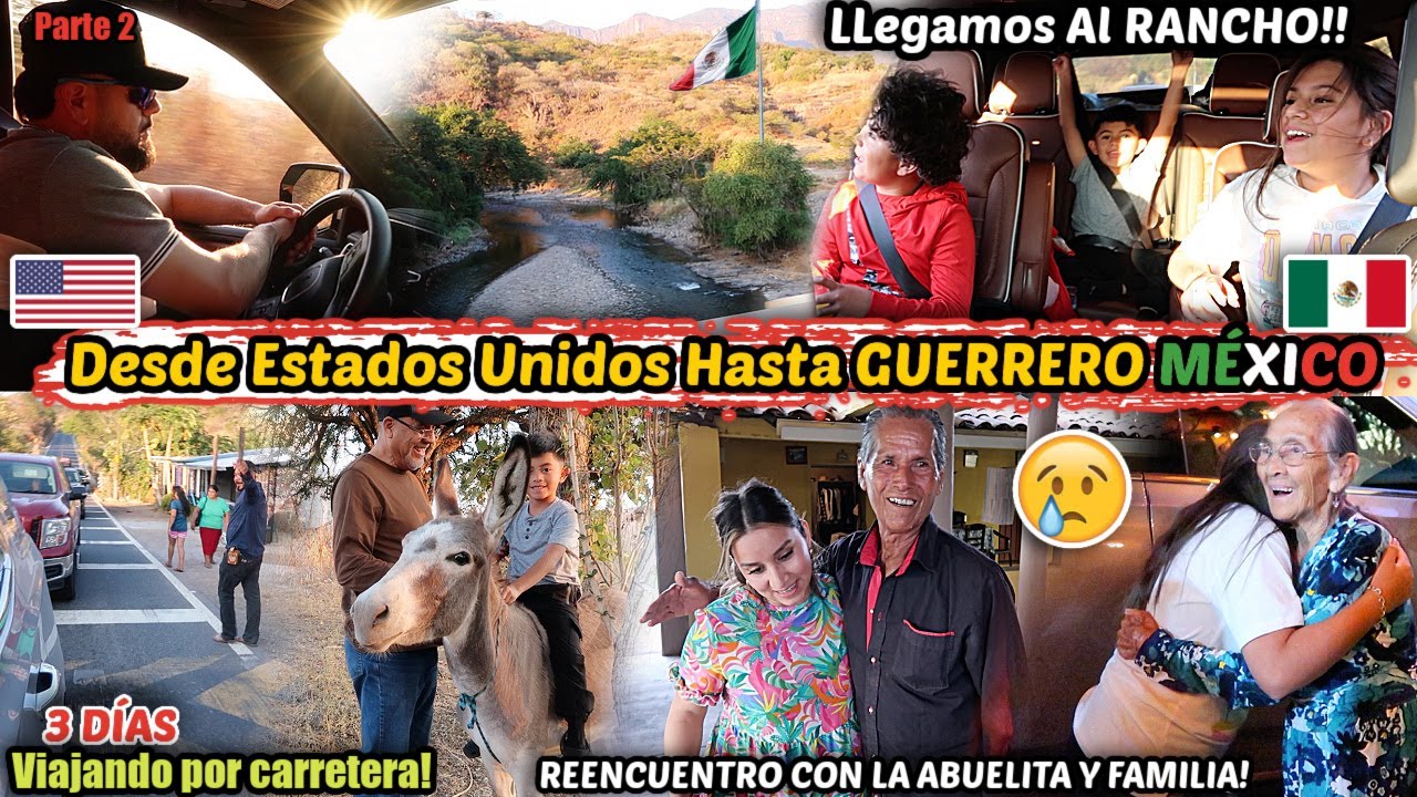 LLEGAMOS AL RANCHO‼️🇲🇽NOS PARTIO EL ALMA ENCONTRA A LA ABULITA ASI😢Comienzan NUESTROS D&Iacute;AS EN MEX🇲🇽