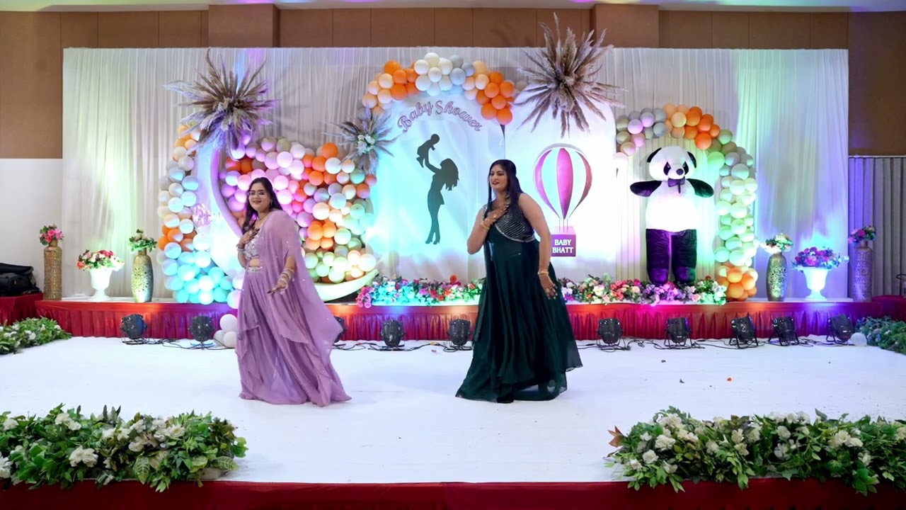 Sister’s dance for baby shower