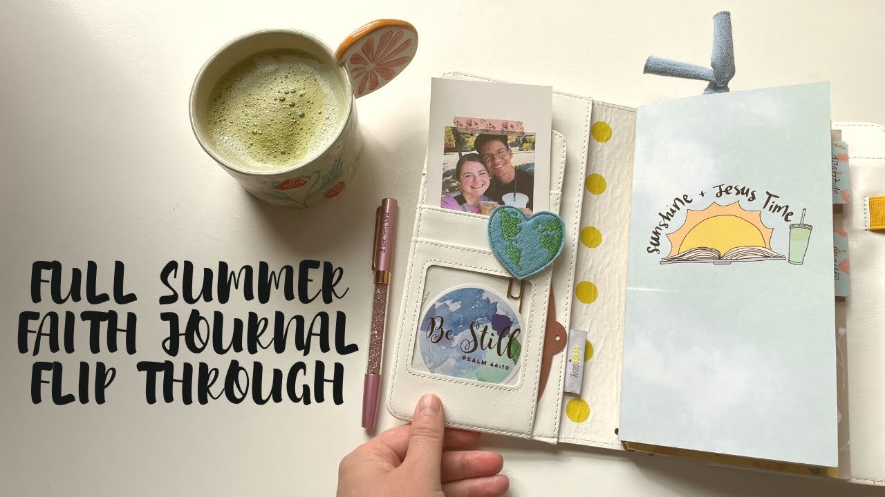 Full Summer Faith Journals Flip Through | Creative Faith & Co.