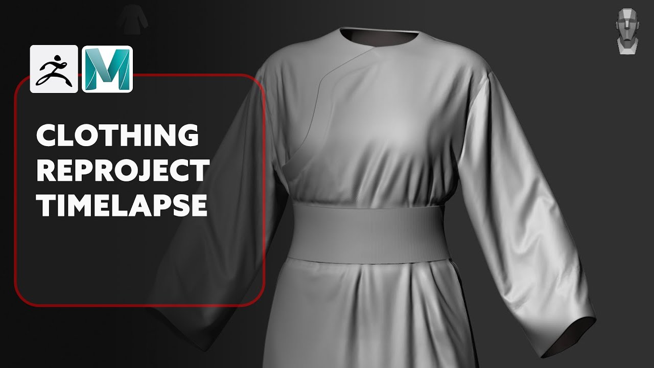 How to reproject clothing in Z brush