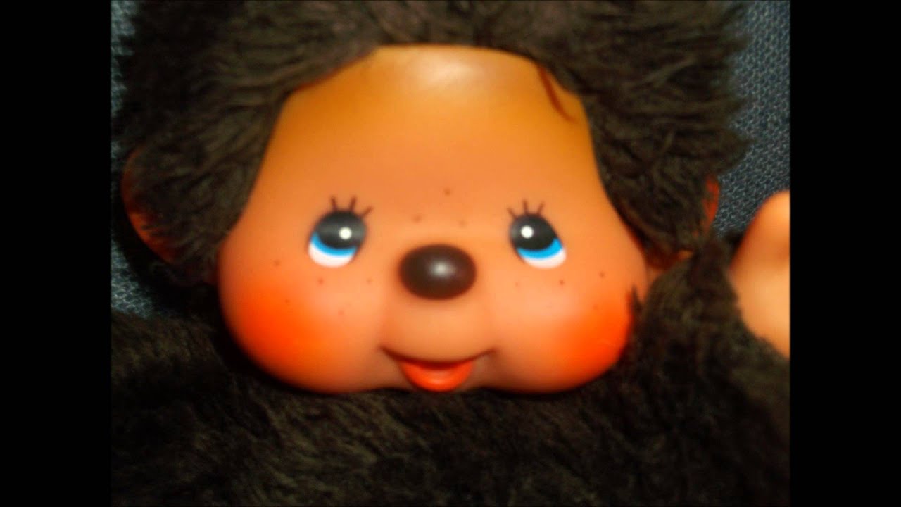 My vintage thrift store find - Monchhichi puppet