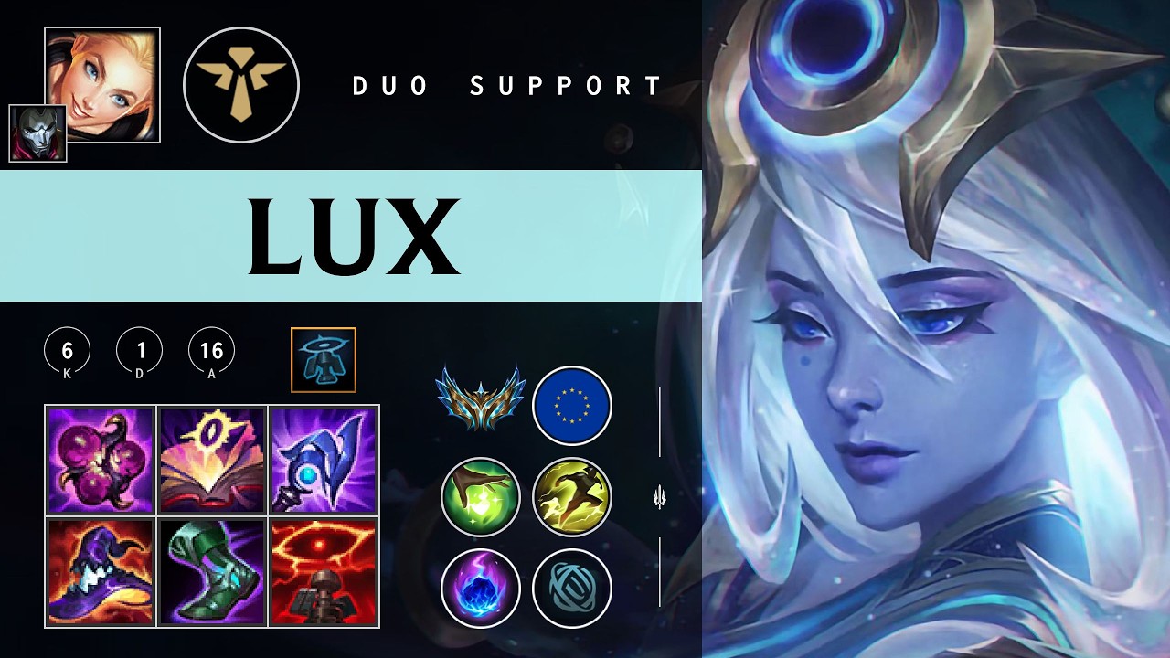Lux Support vs Xerath - EUW Challenger Patch 26.05