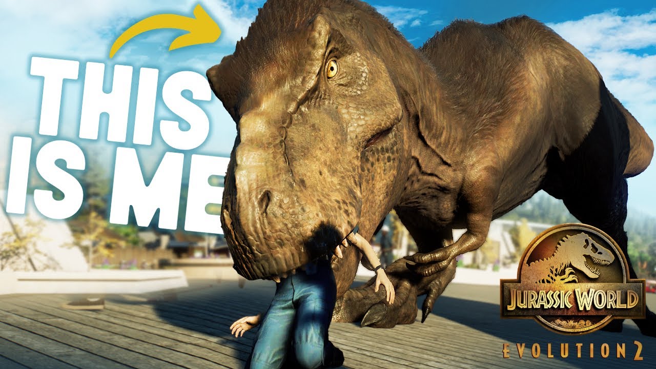 Я создал игру про выживание среди динозавров... в Jurassic World: Evolution 2?! (издание T-Rex)