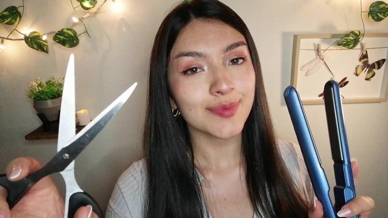 ASMR Peluquería Roleplay ✂️💈 Corto y Aliso TU CABELLO (Atención personal)
