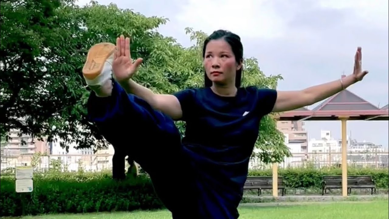 #taichi#太極拳 #24式简化太极拳#太極拳教室 興味のある方はぜひ一度見学に来てみて下さい。葛飾区立石にて毎週火曜日，日曜教室に行っています連絡先:電話080-2485-9956