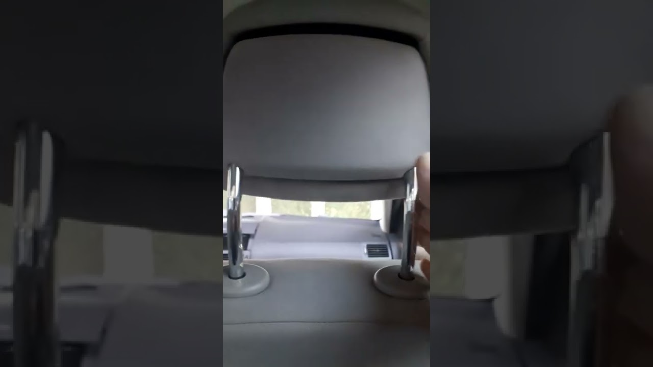mercedes c180  ön koltuk başlığı  nasıl sökülür