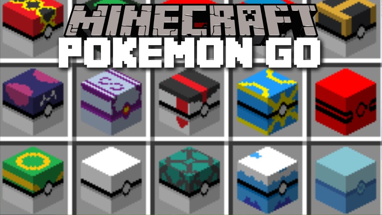 MINECRAFT POKEMON GO MOD / CATCH ALL POKEMON AND MAKE THEM FIGHT WITH EACH OTHER!!