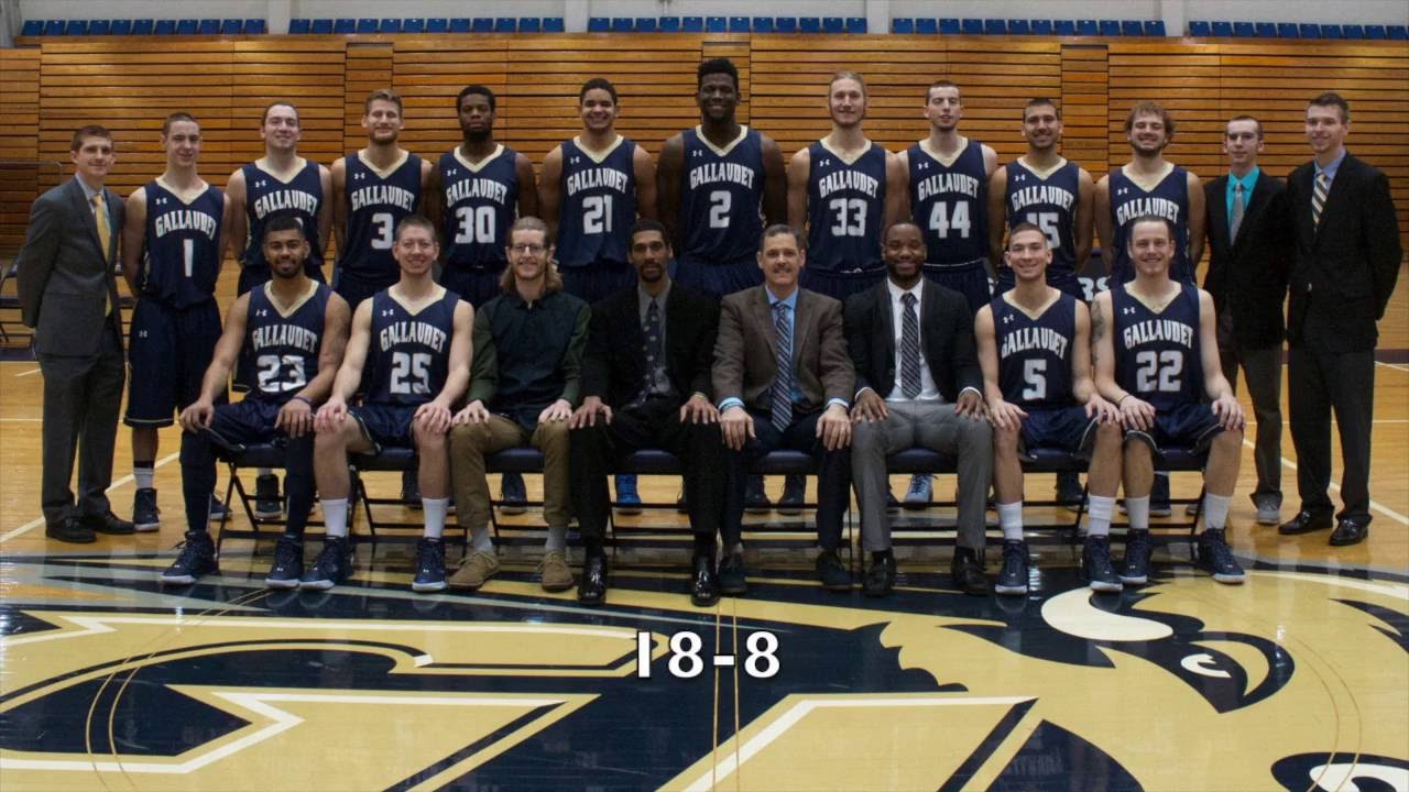 2015-16 Gallaudet Men's Basketball Review