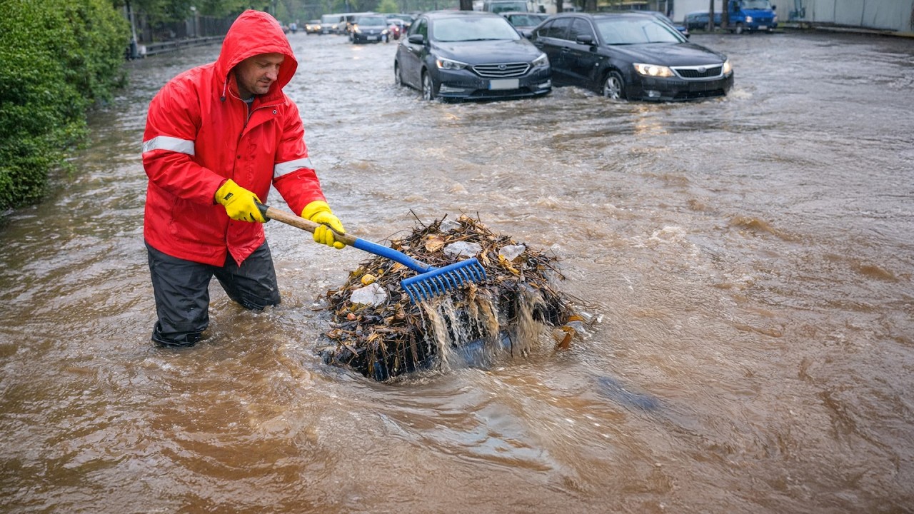 Clearing a Fully Blocked Stormwater Drain