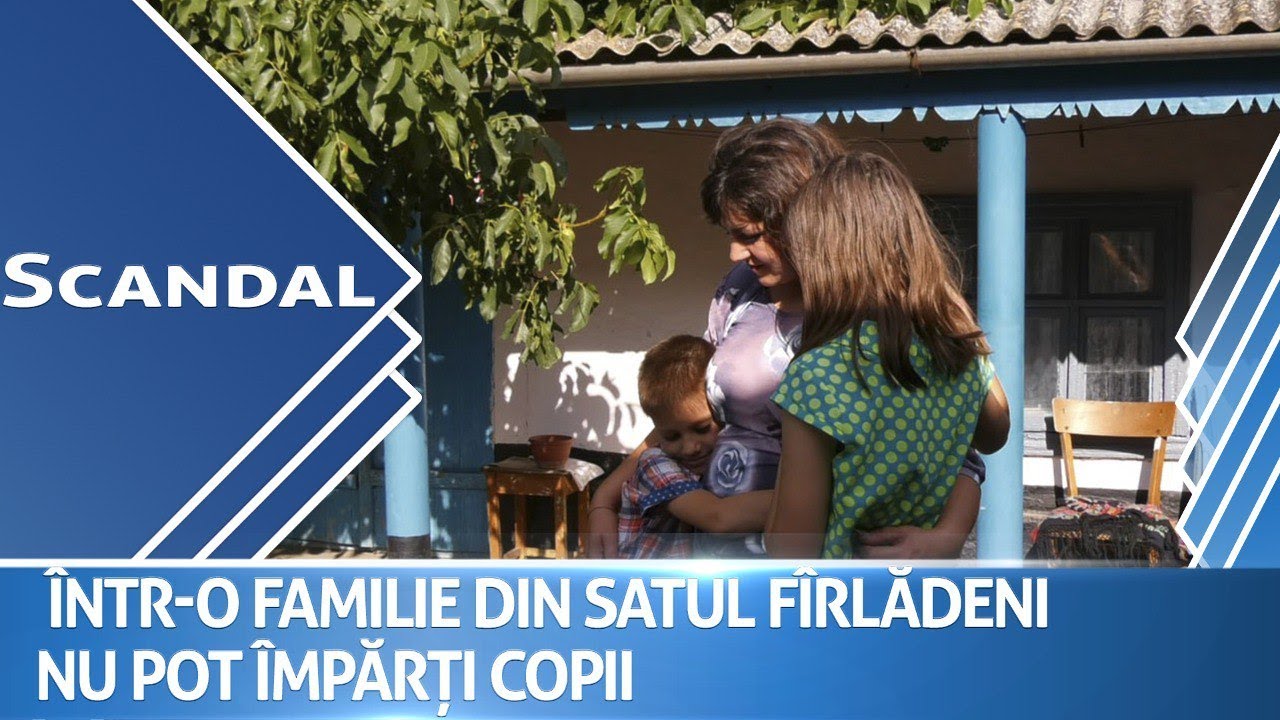 Își acuză fostul soț că ar vrea să o lase fără copii Scandal într-un sat din Căușeni